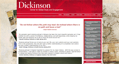 Desktop Screenshot of dickinson.studioabroad.com