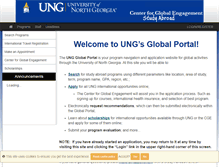 Tablet Screenshot of northgeorgia.studioabroad.com