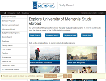 Tablet Screenshot of memphis.studioabroad.com